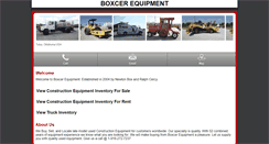 Desktop Screenshot of m.boxcerequipment.com